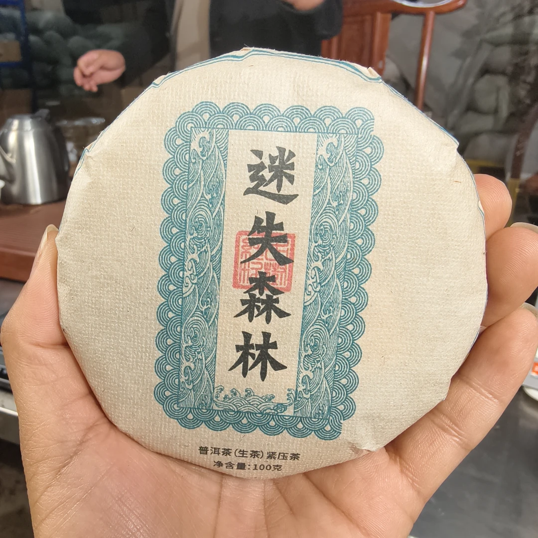 2023年易武深林秘境迷失森林（单株）普洱生茶饼100克/饼