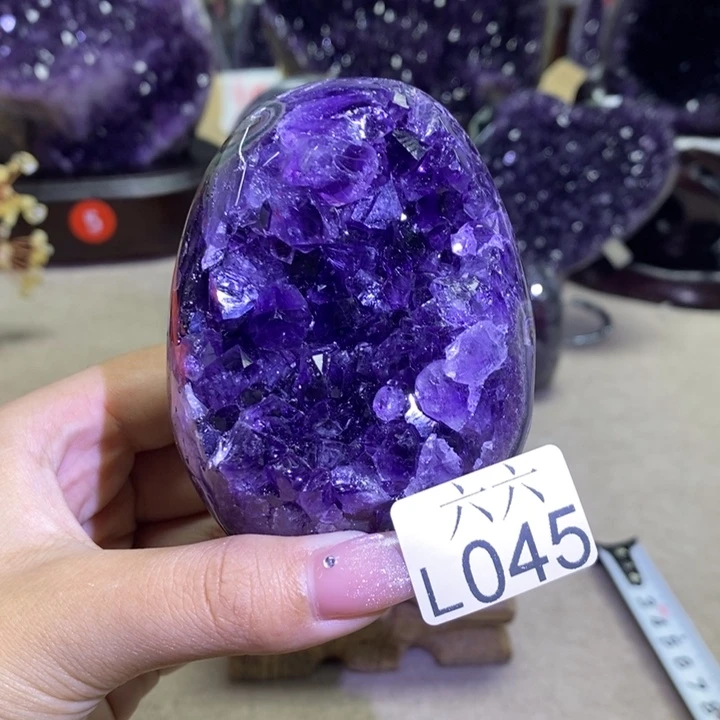 未镶嵌大型摆件（非配饰）紫晶摆件
