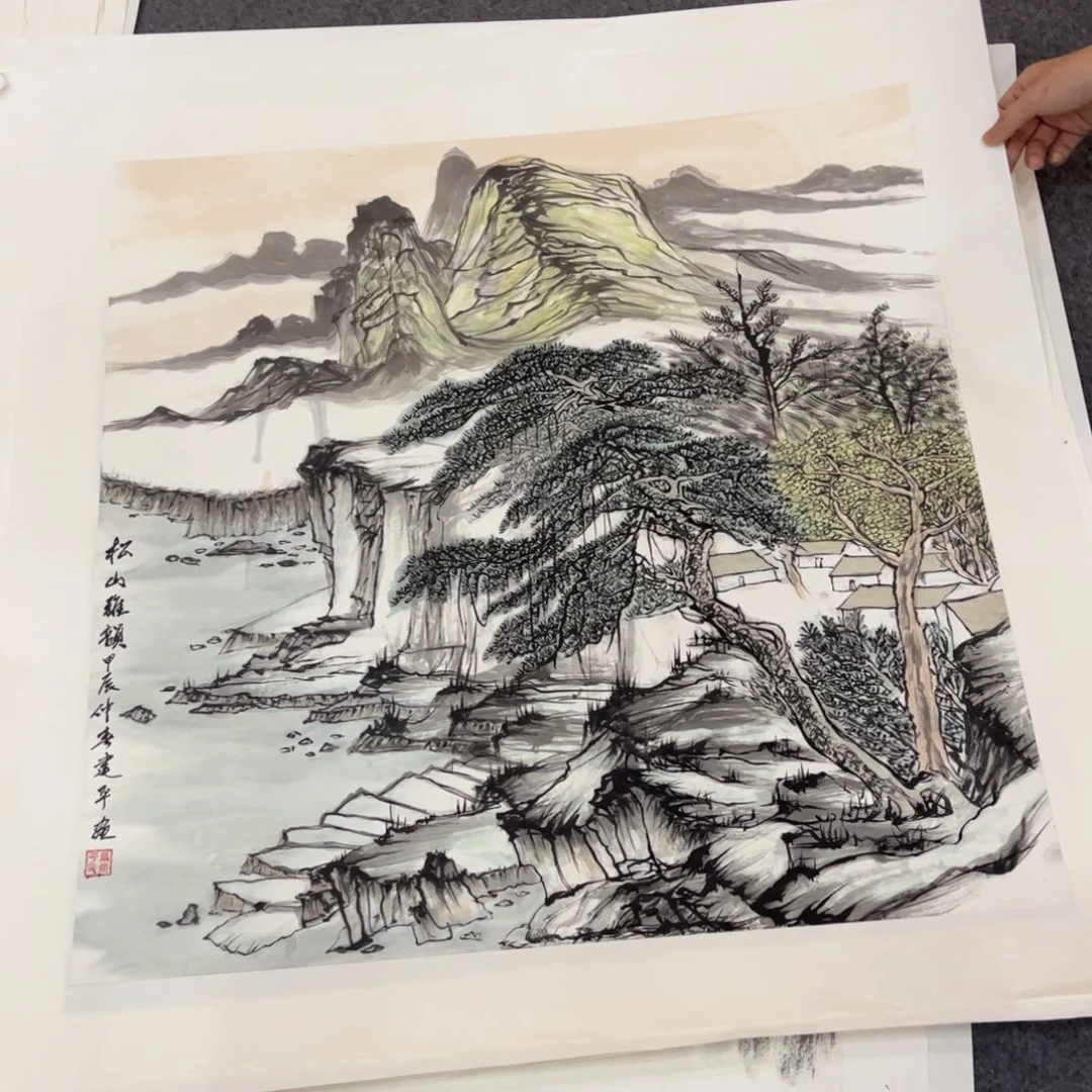 国画ZH精品国画单幅任发