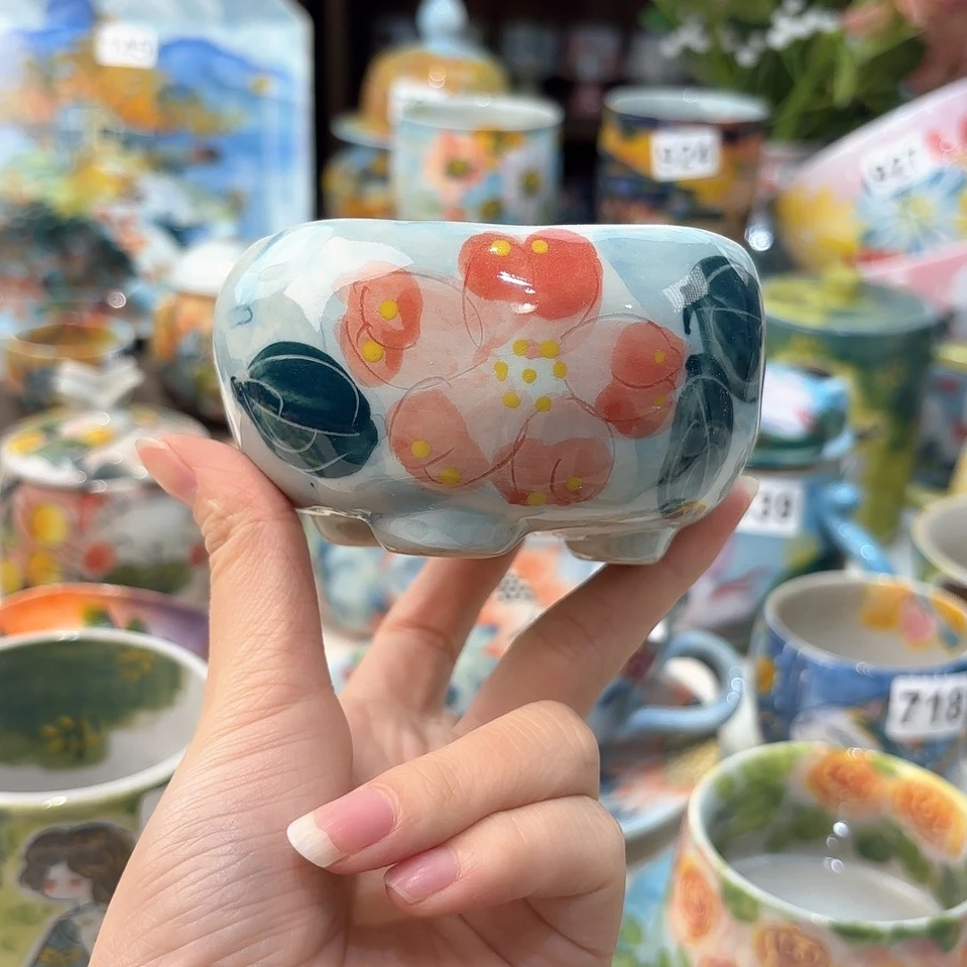 瓷片兔兔好可爱呀打