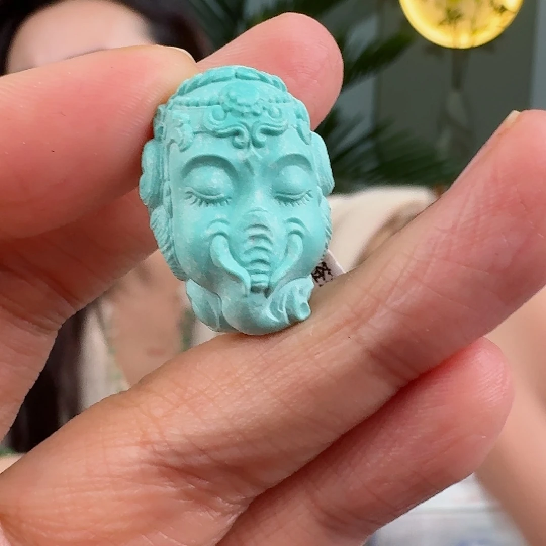 绿松石珠宝奇石未镶嵌