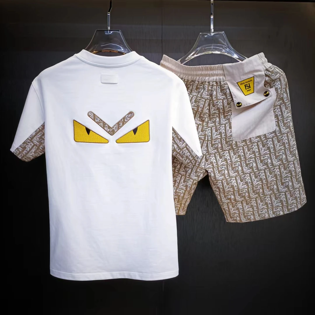 【雅】2025春夏新秀款高品质男女同款套装 25SS020