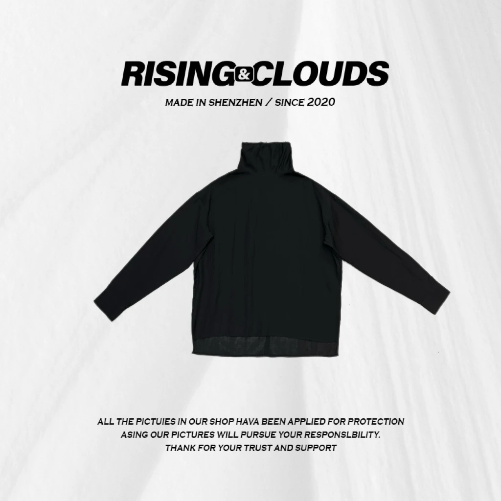 RISING&CLOUDS小云姐【晴朗】休闲2024舒适立领早春上衣120259