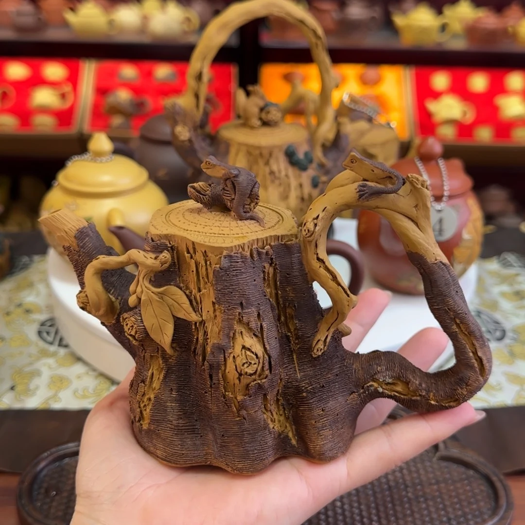 茶壶段泥枯木蜥蜴