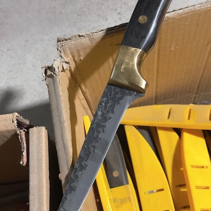 黑铜锻打301骨刀一把