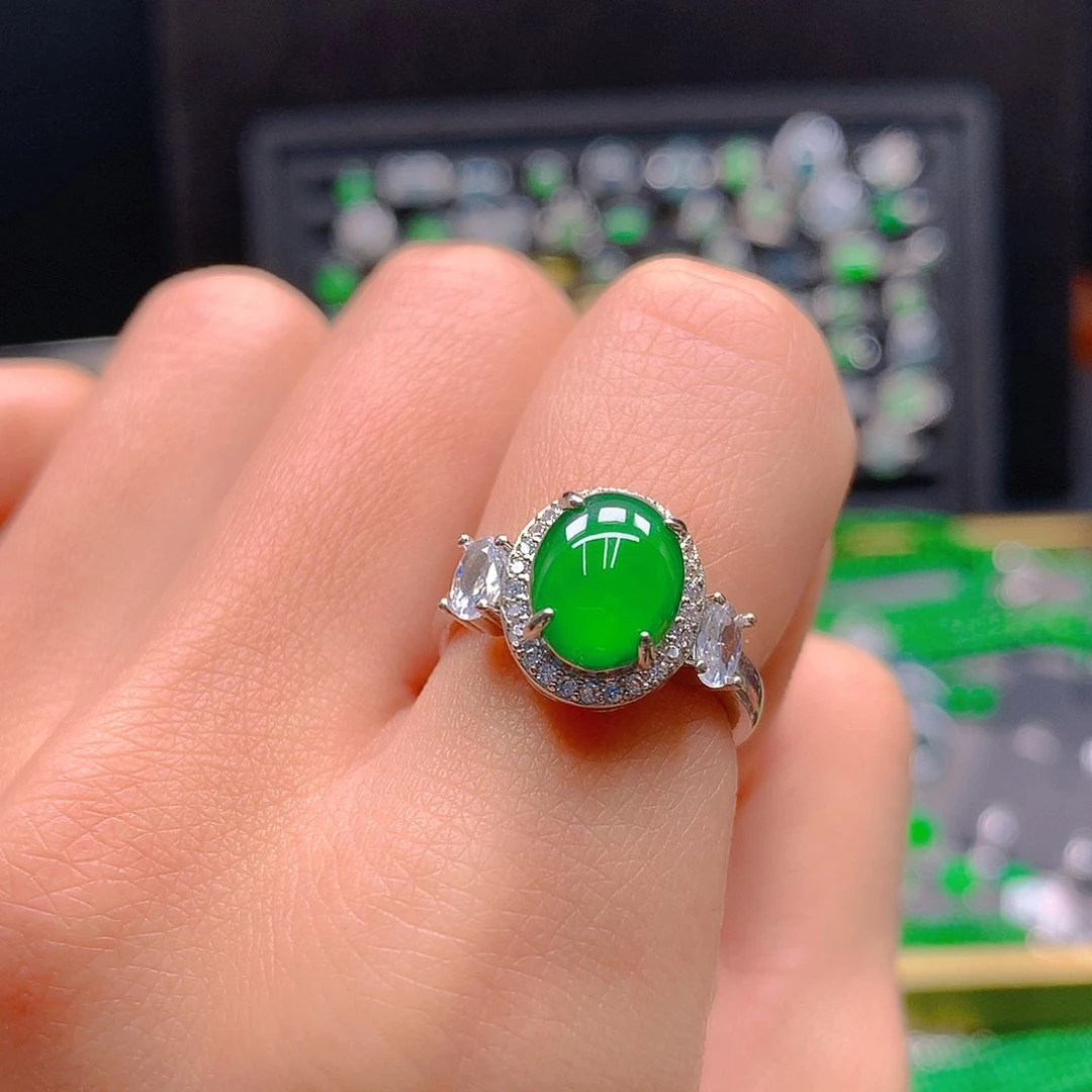 未镶嵌戒指翡翠天然翡翠