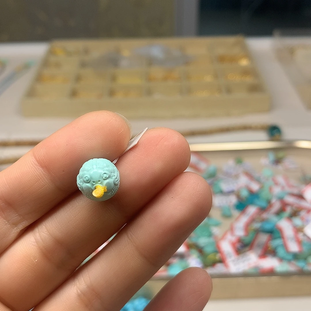 绿松石未镶嵌配饰