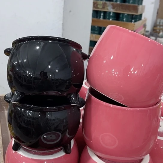 多肉绿植陶瓷花盆9.9包邮，有孔