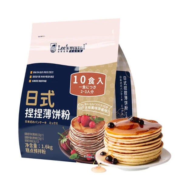 乐食麦 日式捏捏薄饼粉 1.6kg