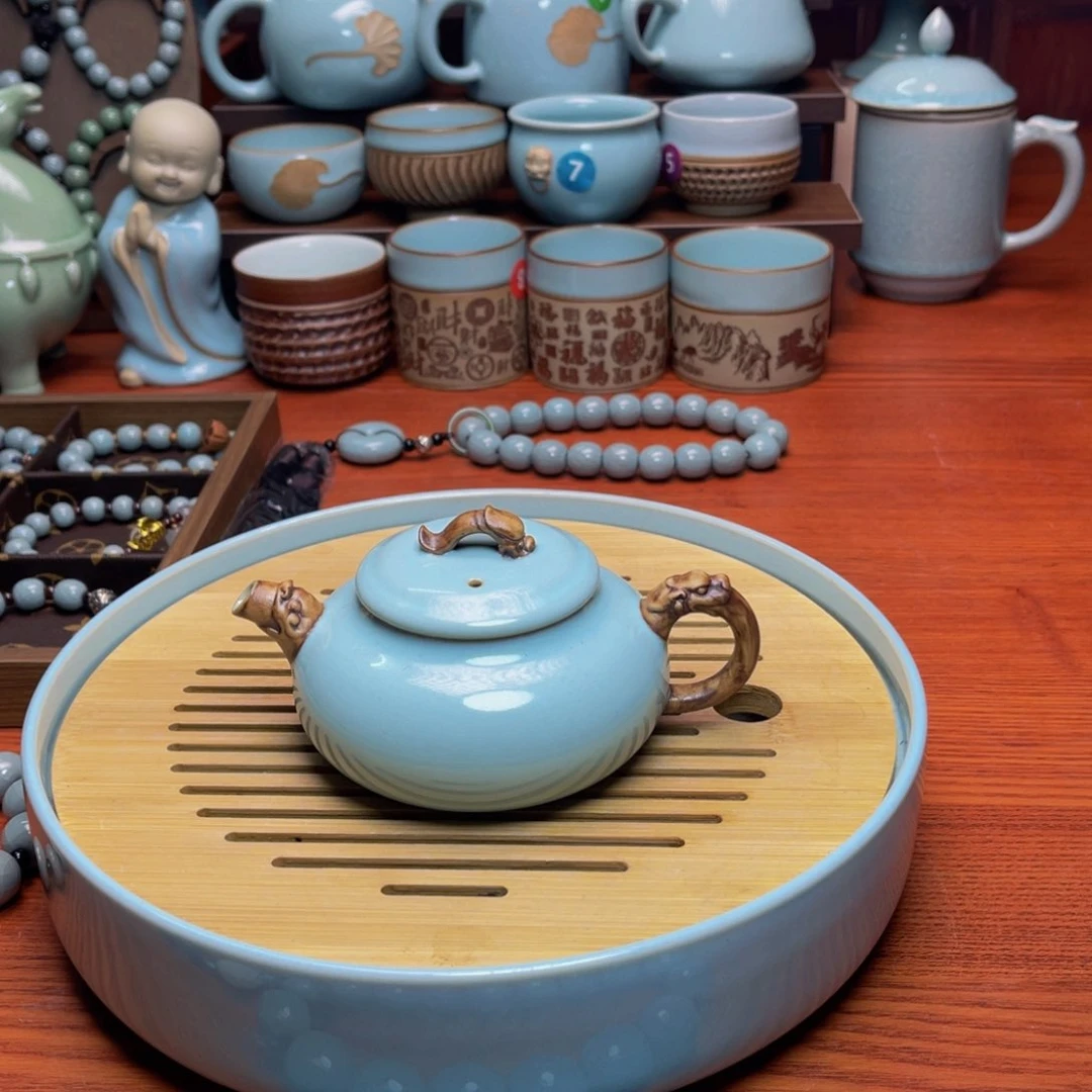 【闪购商品】摆件陶汝瓷我，正品茶器，摆件，窑口好品