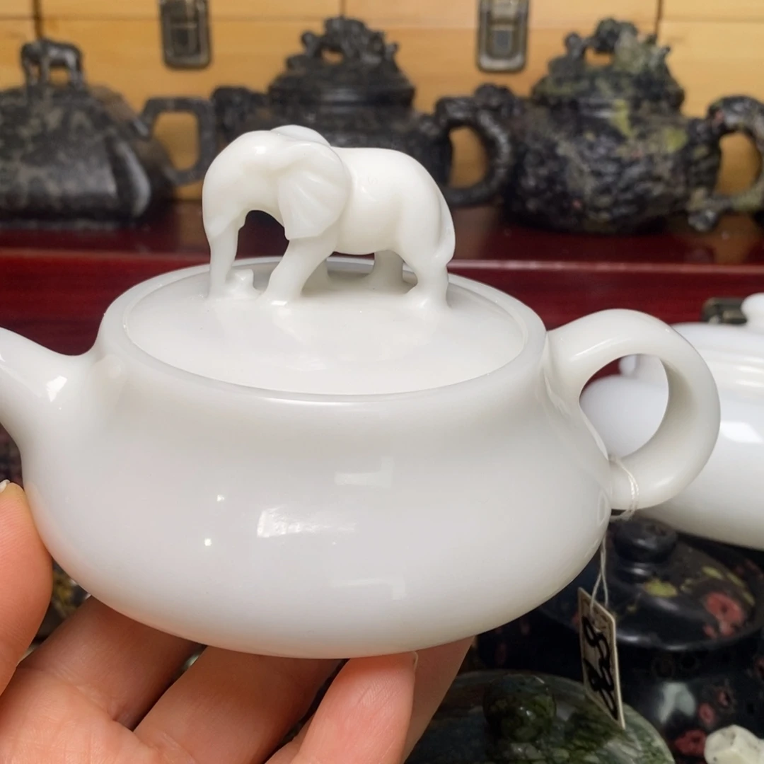 川白料福利款吉象如意壶180cc