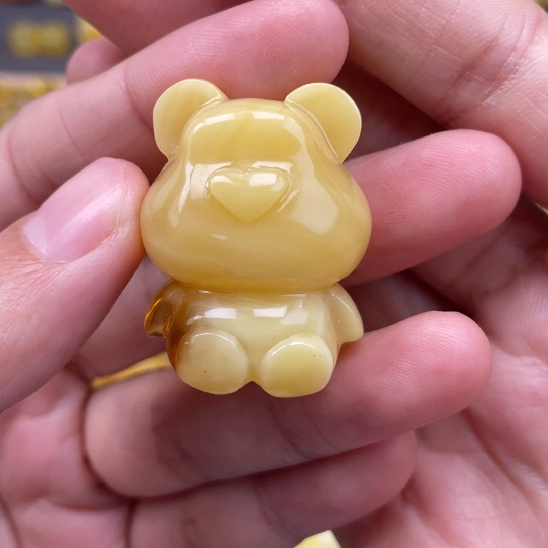 裸石琥珀未镶嵌蜜蜡