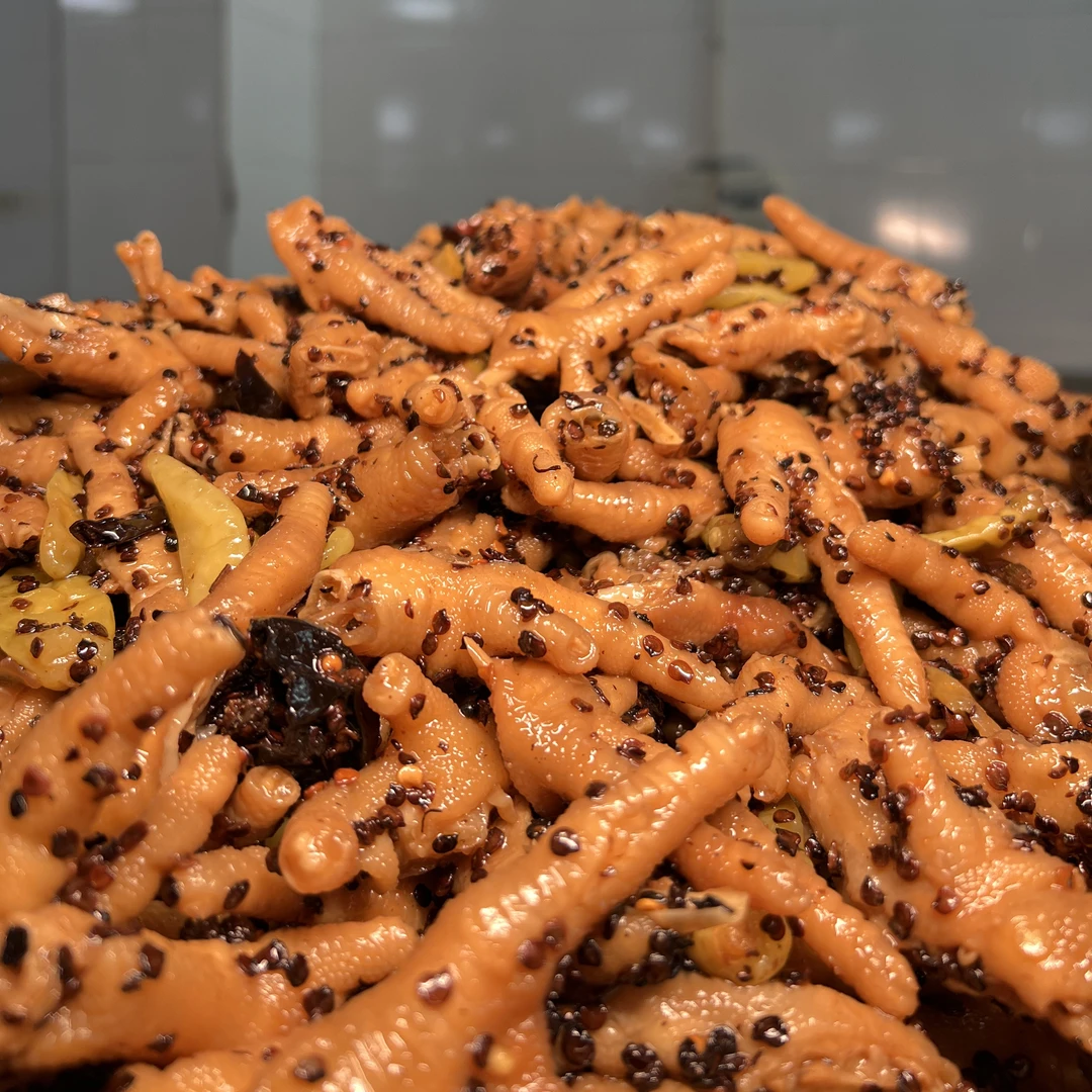 【次日达】两包200g袋装糊辣壳泡鸡爪（川渝贵都能拍）解馋零食