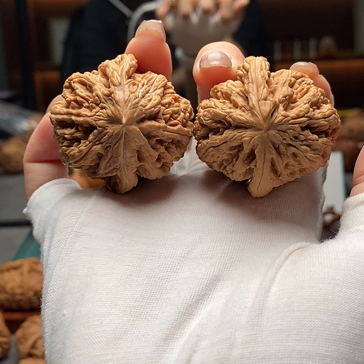 把件文玩核桃6号 41尺全品高桩大粗筋