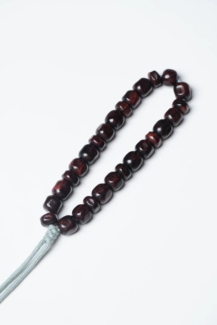 「臻藏」海南黄花梨帝王紫藏式10mm随型手持   檀物出品