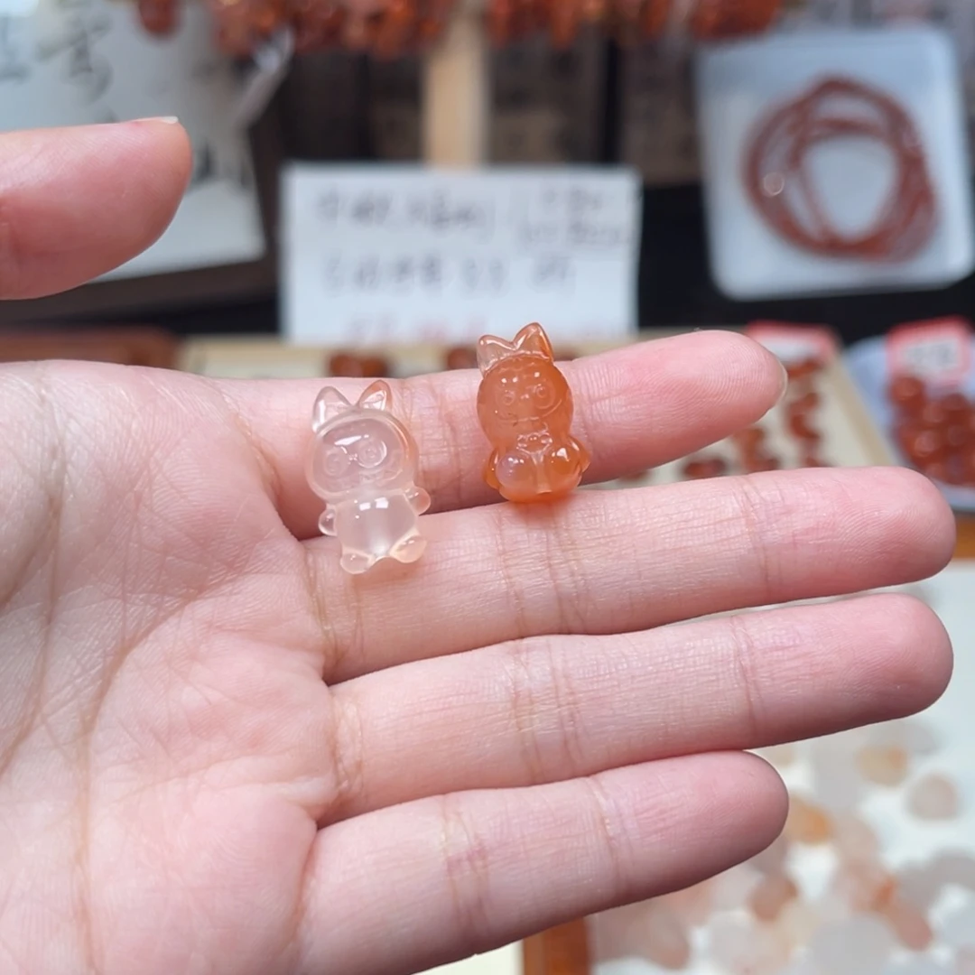南红玛瑙未镶嵌吊坠(不含链)
