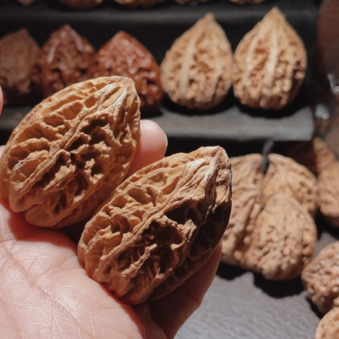 【闪购商品】文玩核桃把件雾****华东北楸子31