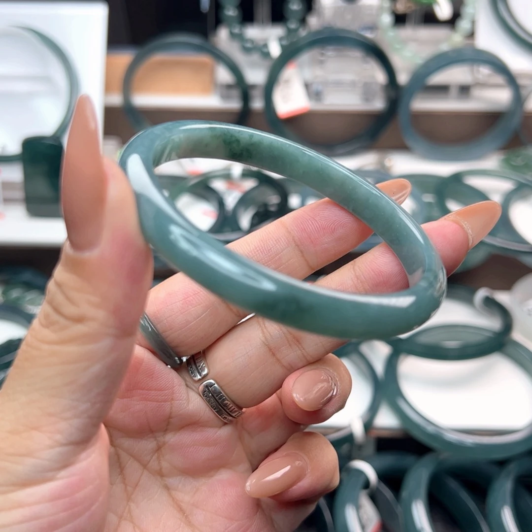 未镶嵌手镯翡翠翡翠（纹裂福利款不退不换）