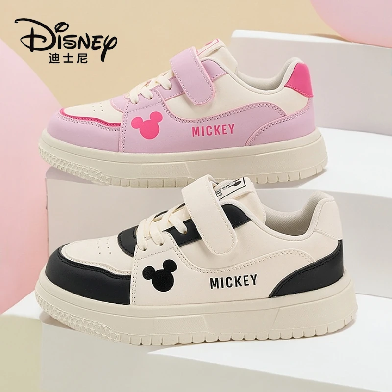 Disney/迪士尼2025春季童鞋女童男童鞋子百搭透气板鞋软底儿童鞋
