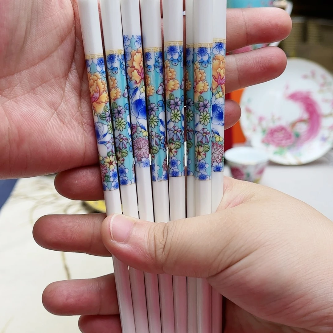 【闪购商品】珐琅10双湖水蓝。。。。。