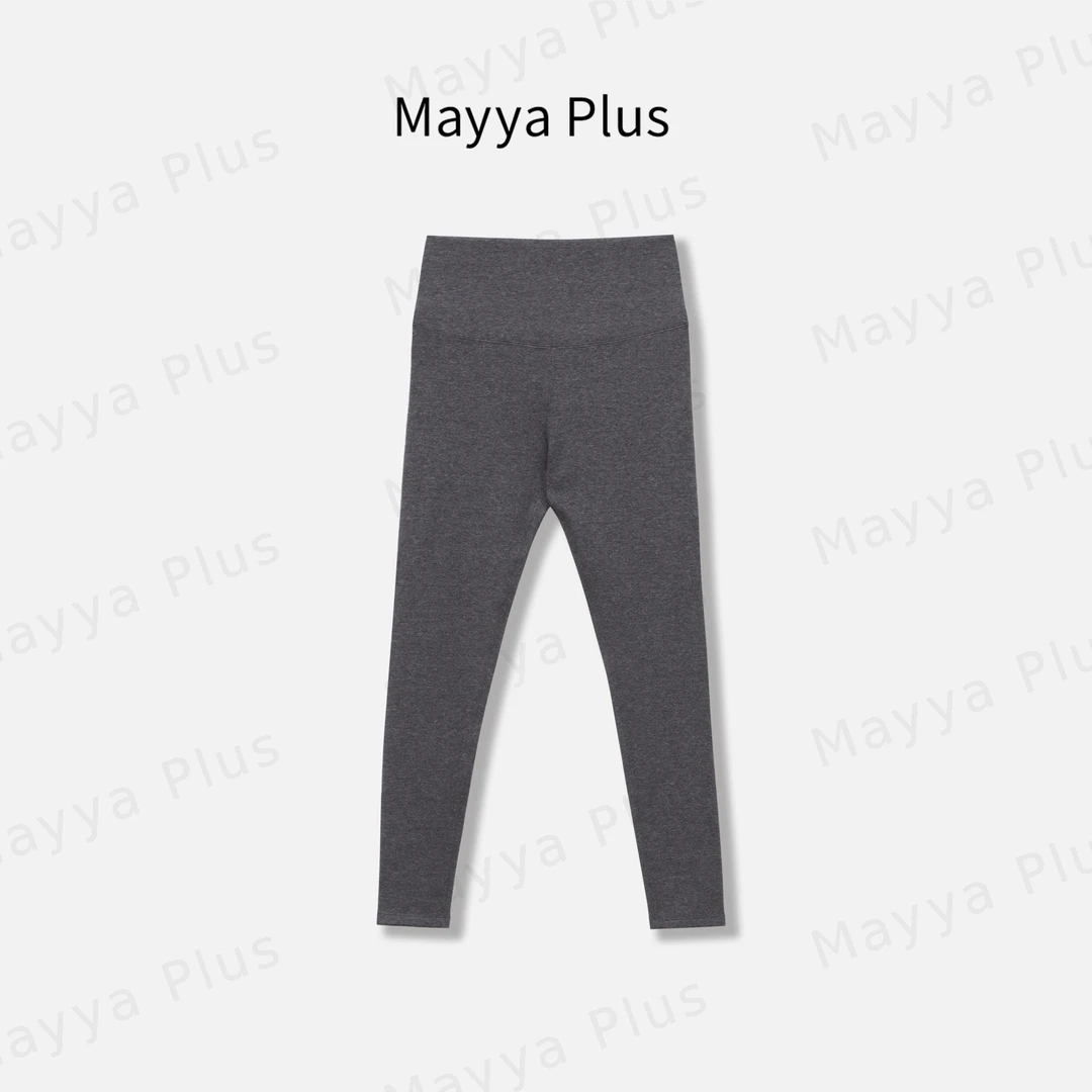 【锁温裤】Mayya Plus麦芽定制气质高腰显瘦流光风打底裤子32546310