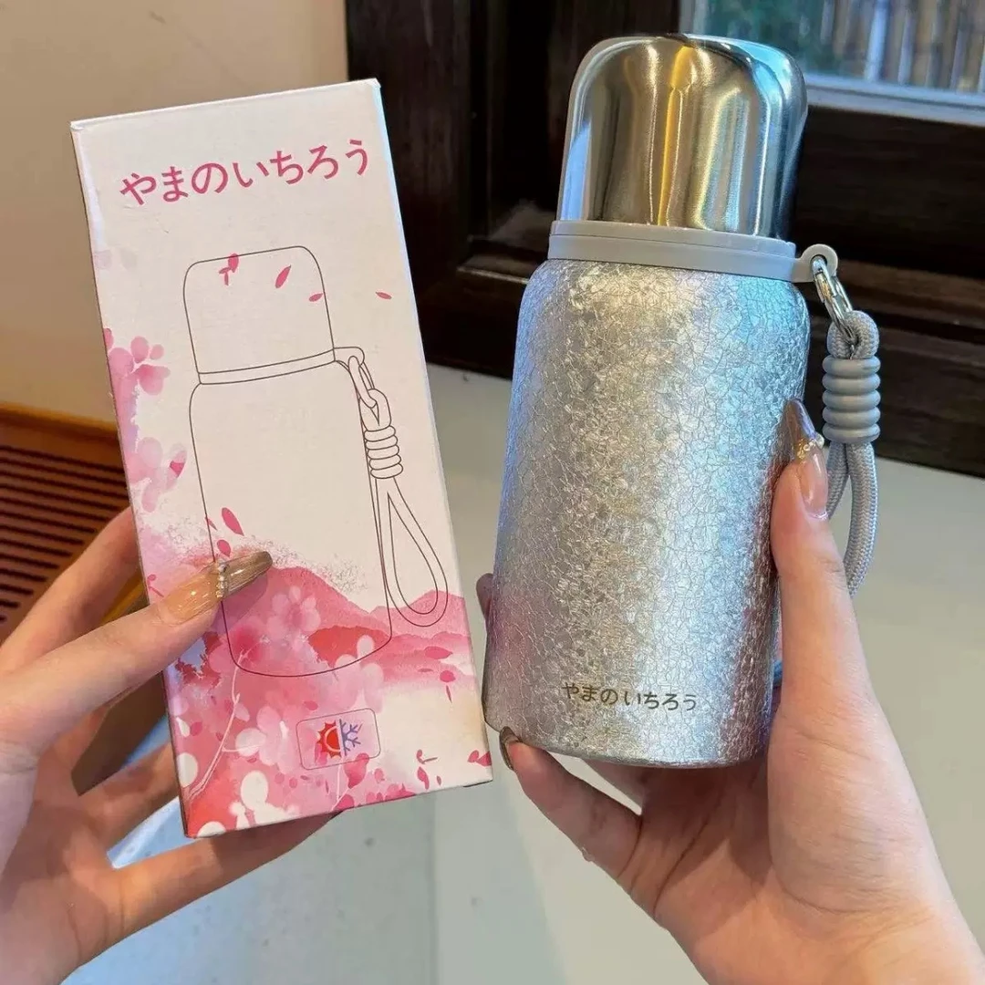 覆钛杯保温杯轻奢高端钛杯便携养生泡茶杯