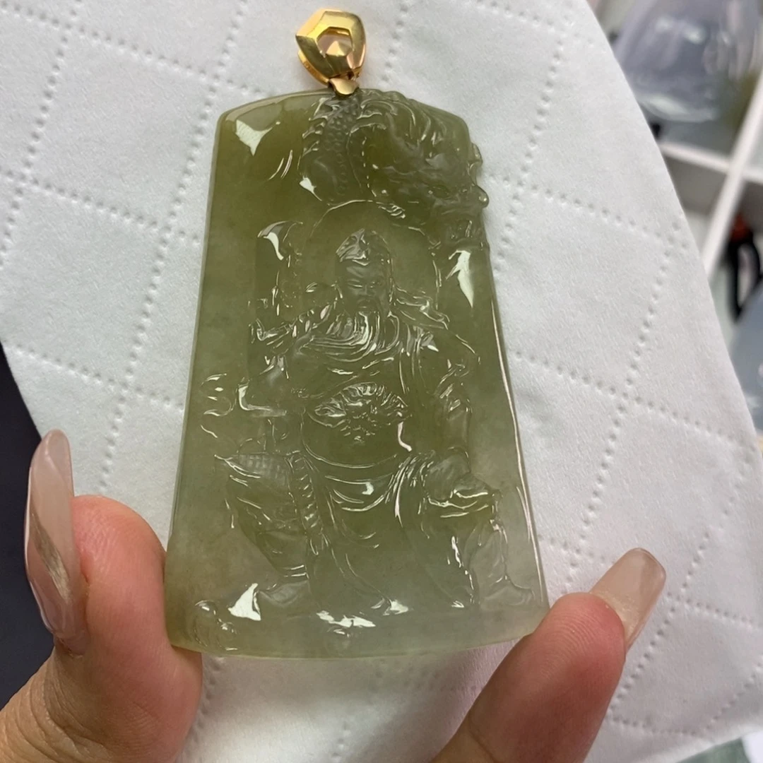 翡翠挂件未镶嵌W****8翡翠