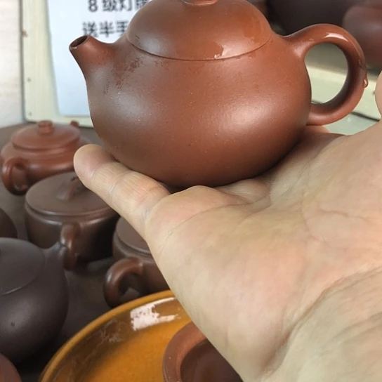 茶壶紫砂紫泥文但180豪生左右