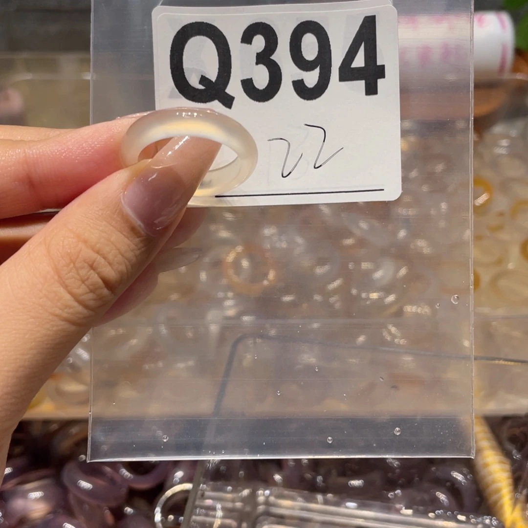 玛瑙/玉髓未镶嵌戒指394