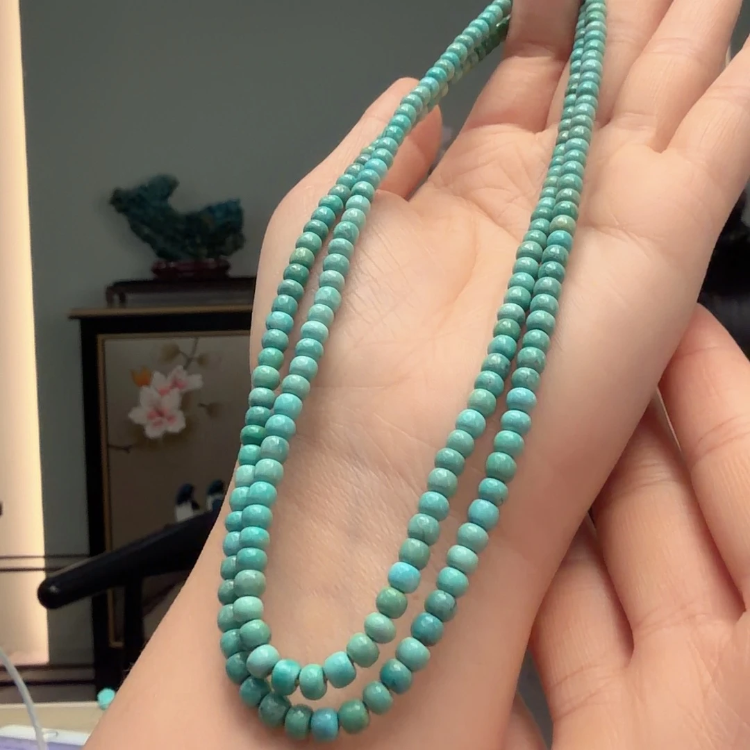 绿松石未镶嵌颈饰