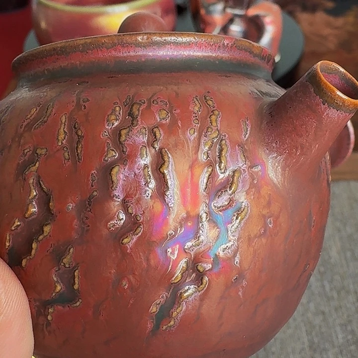 565彩金釉传统工艺茶器