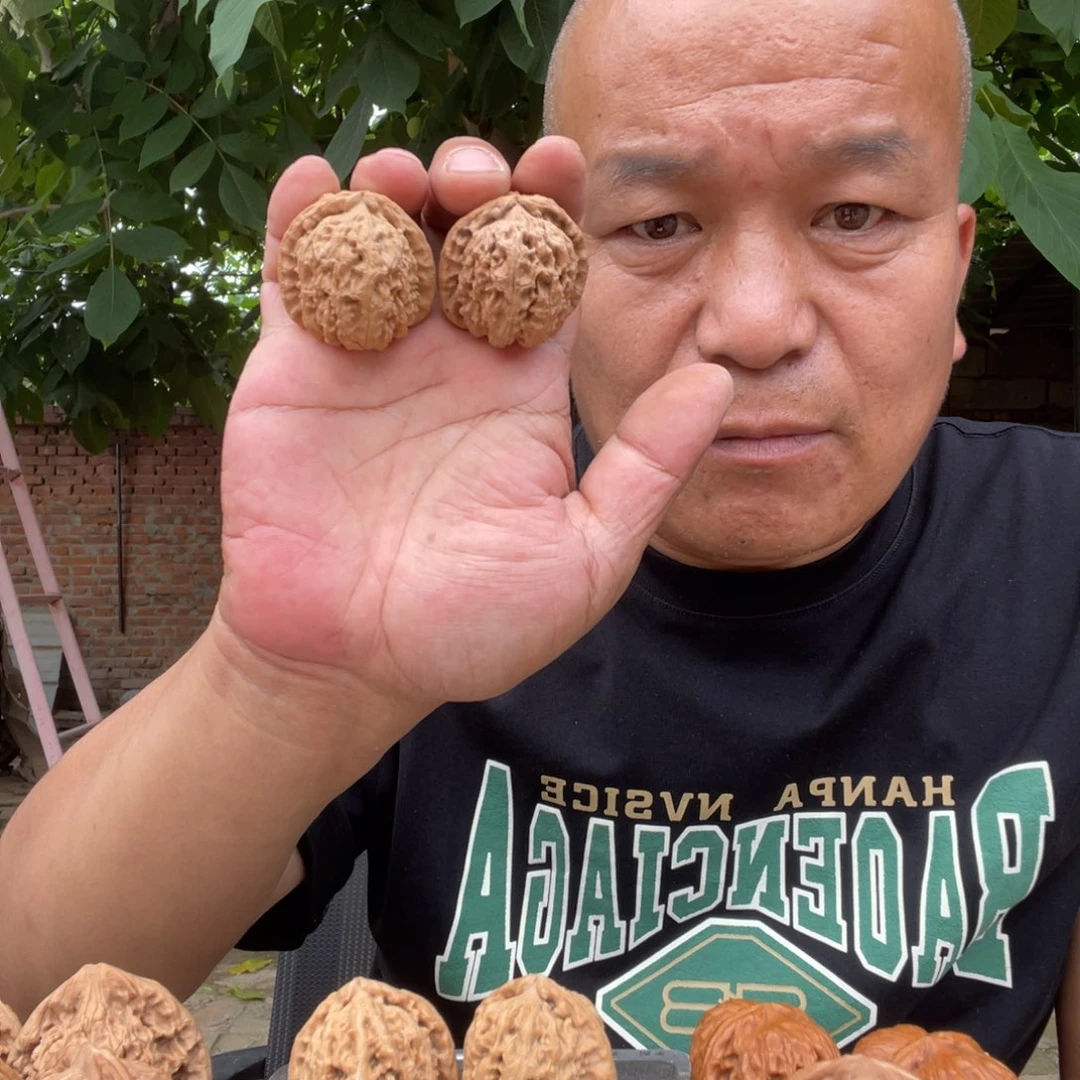 文玩核桃吊坠白狮子39