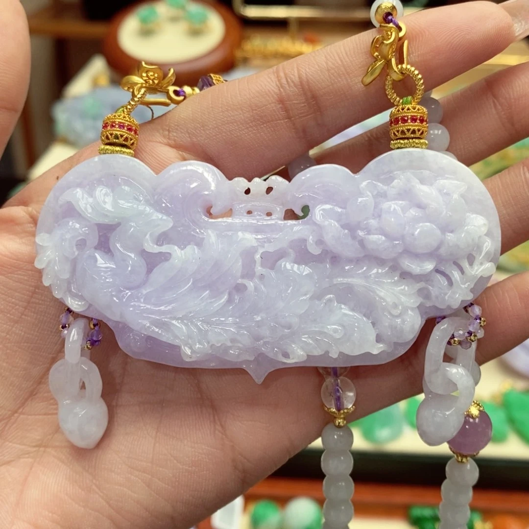 颈饰未镶嵌翡翠翡翠吊坠