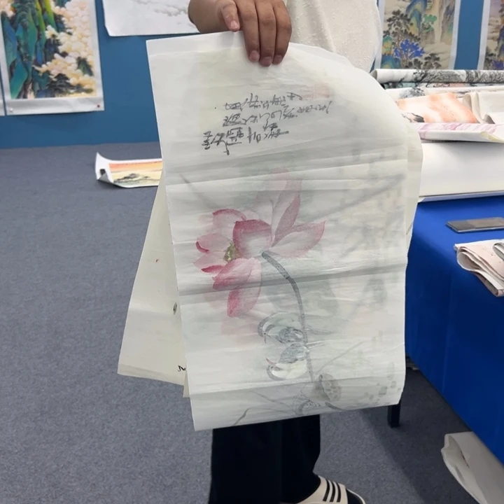 国画宣纸纯手绘字画