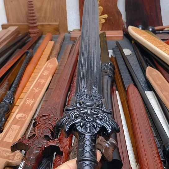 紫光檀木木50长小逆鳞