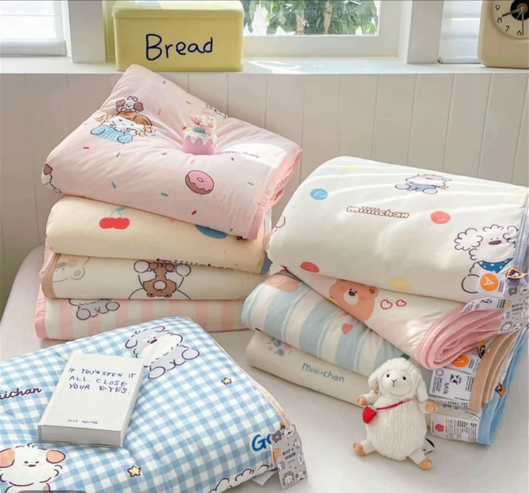 【特惠1】样品断码展厅夏被大小都有可机洗 花型尺寸随机1