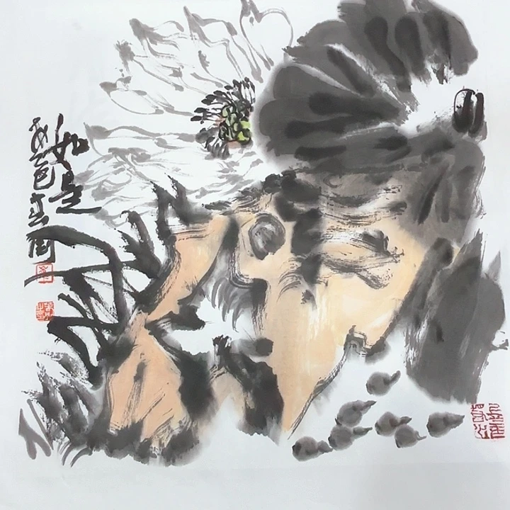 国画崔春刚国画作品
