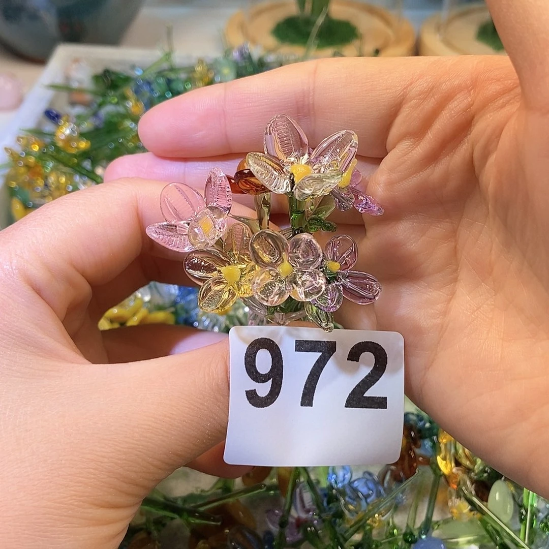 琉璃手工艺品972花瓶