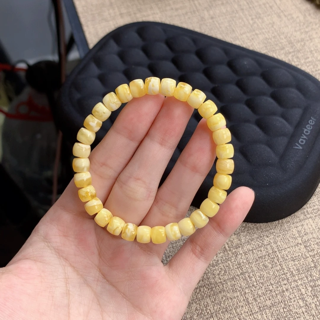 蜜蜡未镶嵌珠宝奇石7 近全品