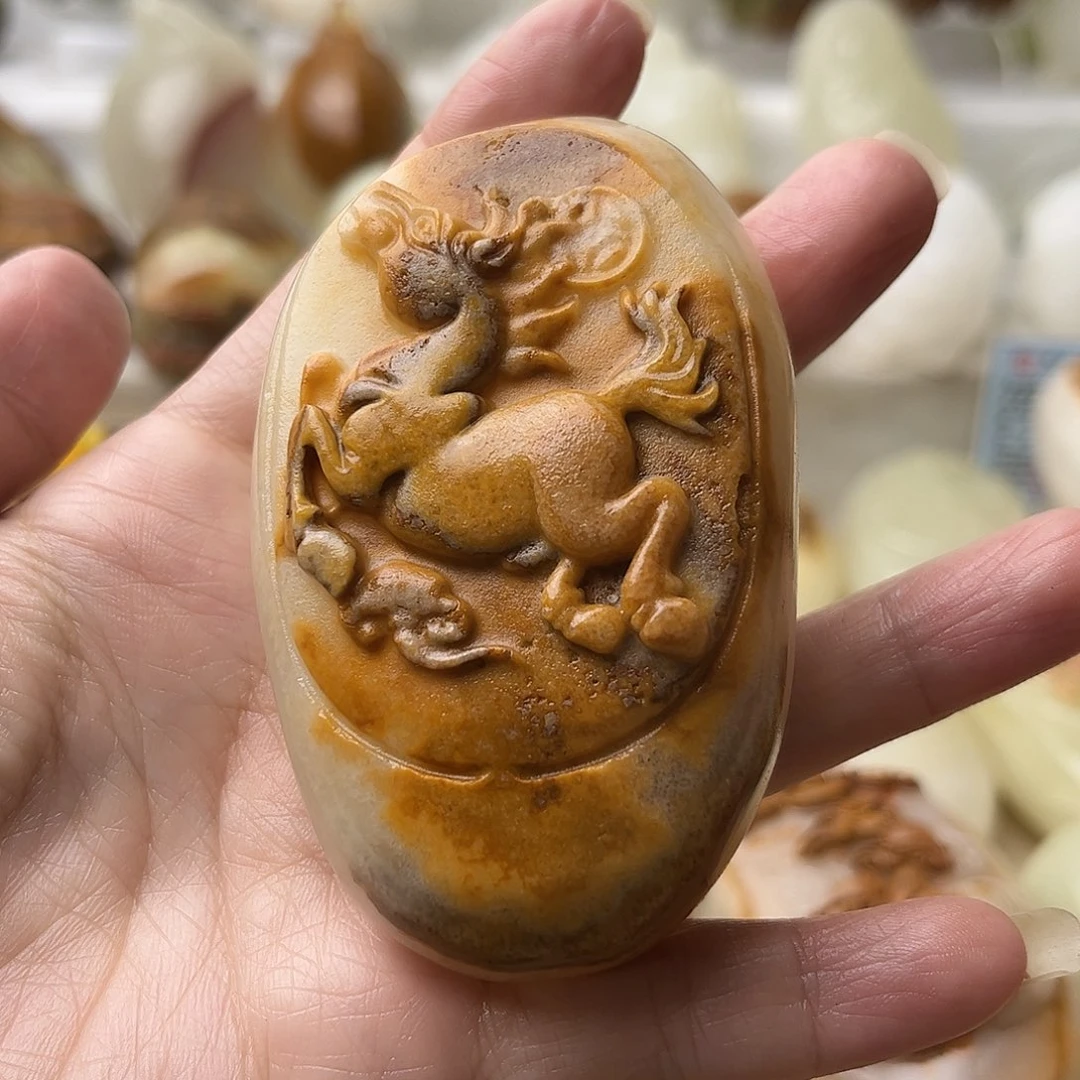 石材古青石不退换马