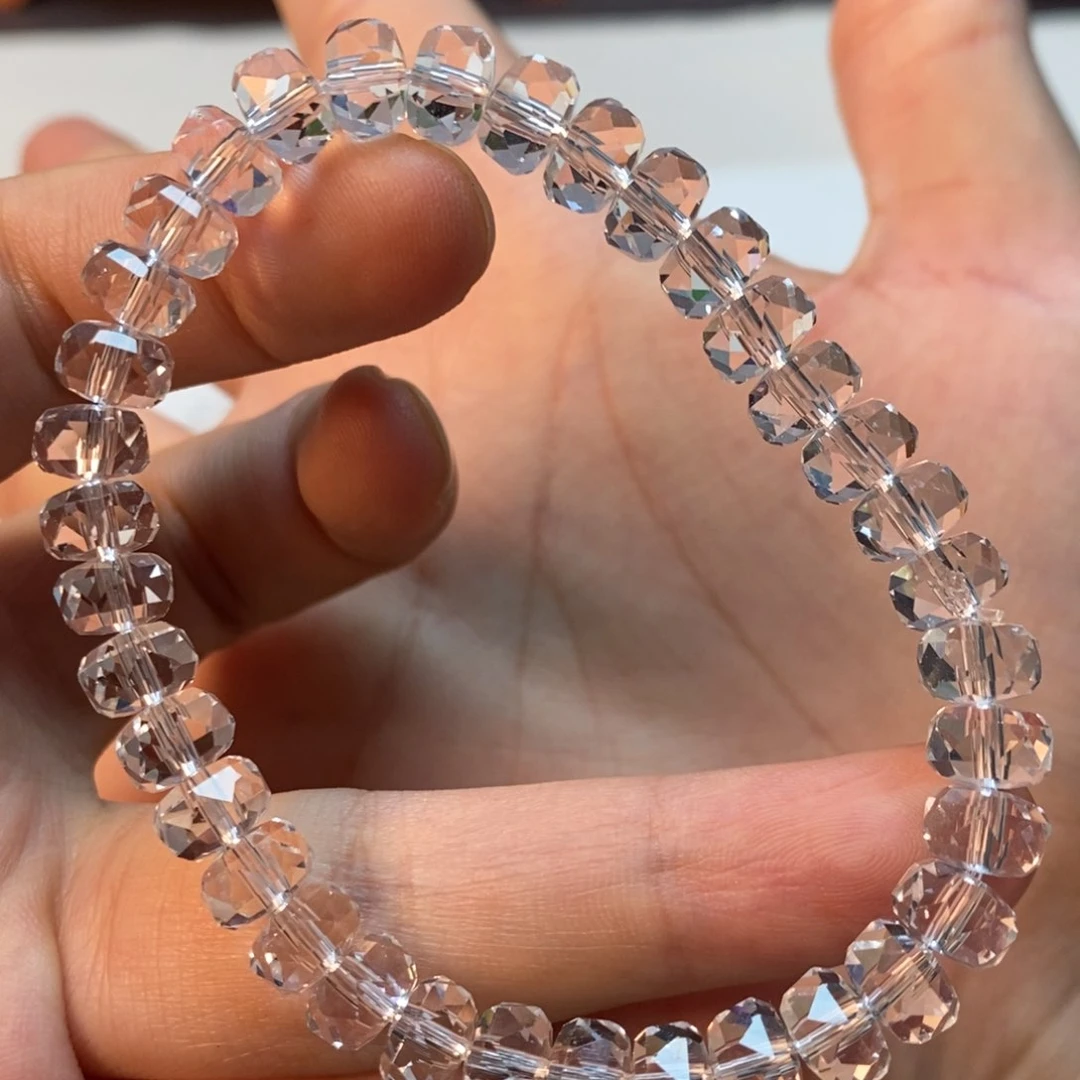 手串白水全净体 切割面