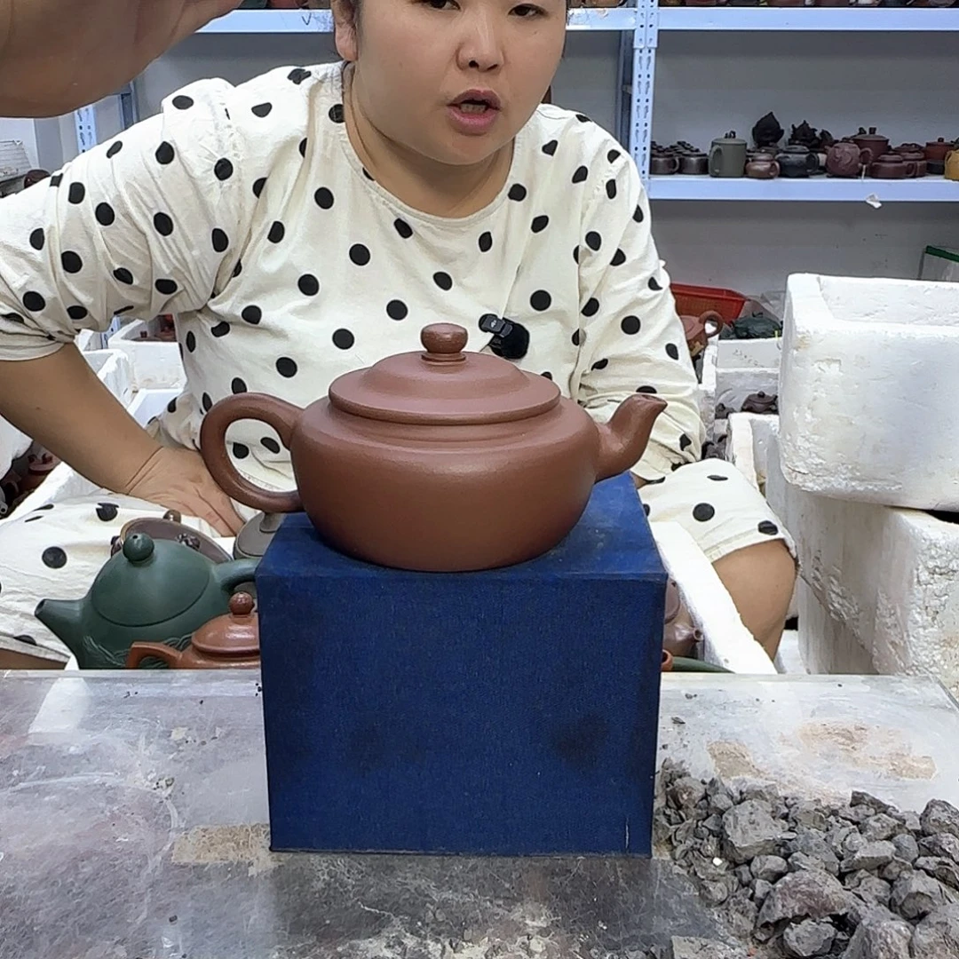 茶壶紫砂宜兴紫砂壶瑕疵处理