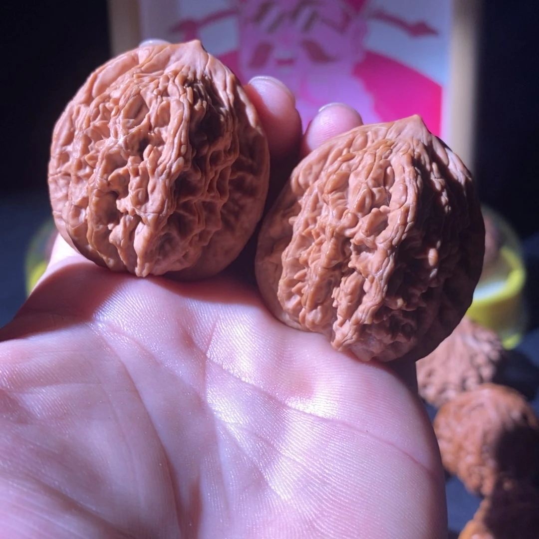 吊坠文玩核桃41虎头
