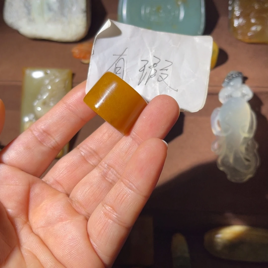 林***-蛇纹石玉未镶嵌颈饰