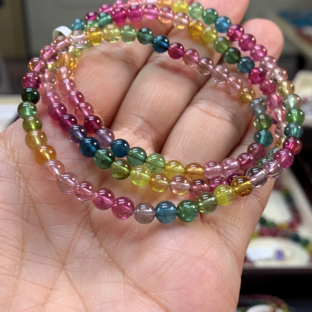 M***^碧玺手链未镶嵌5.2左右