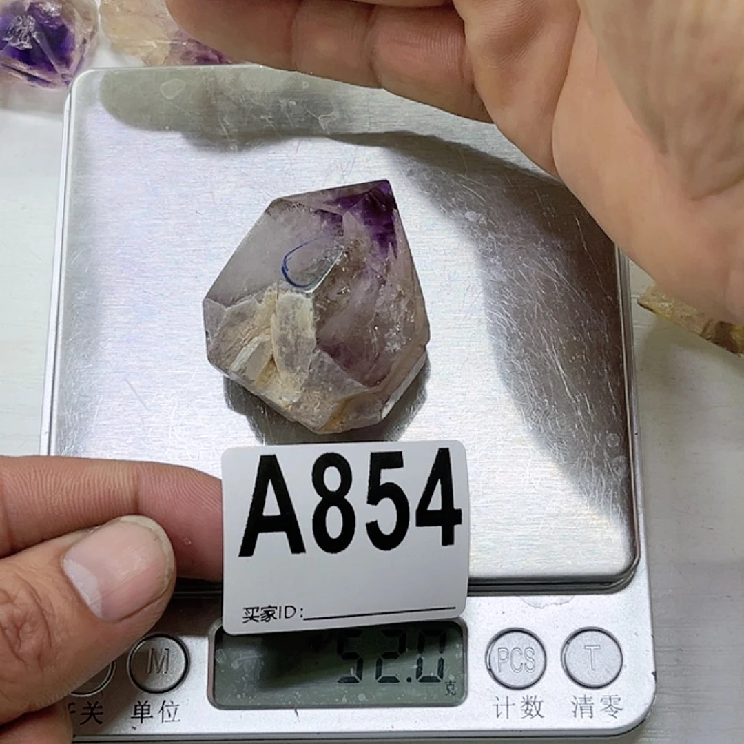 水晶天然水晶有棉有裂完美主义者谨慎下单未镶嵌大**啦