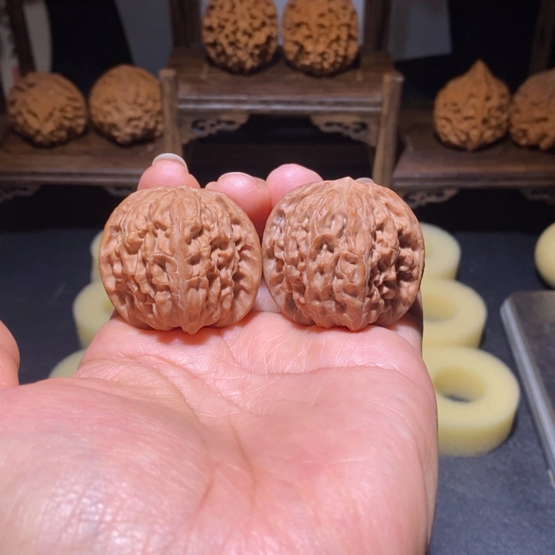 文玩核桃吊坠磨盘38