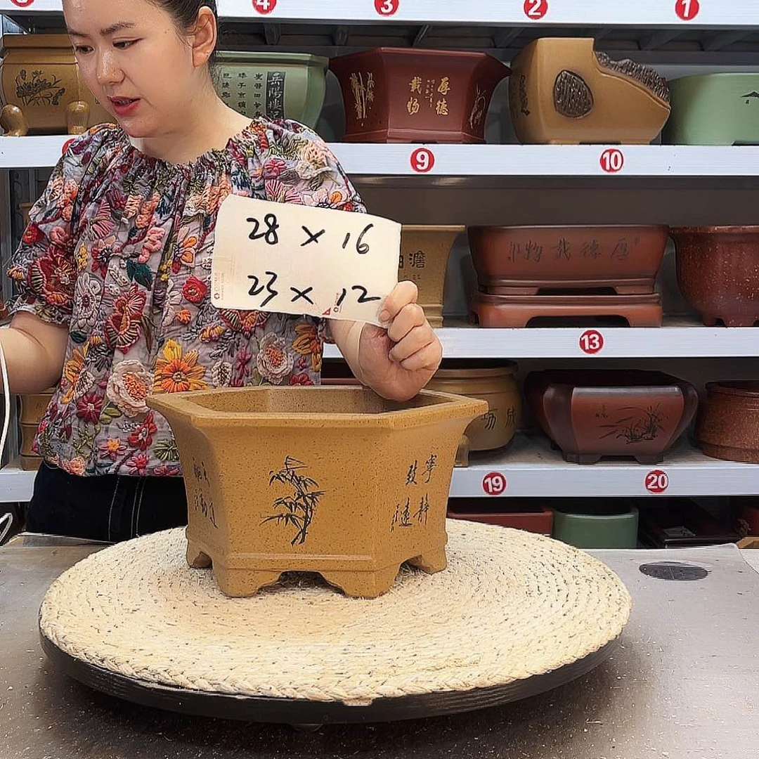 紫砂花盆紫砂花盆