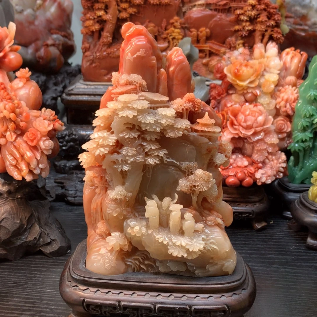 王***寿山石寿山石摆件