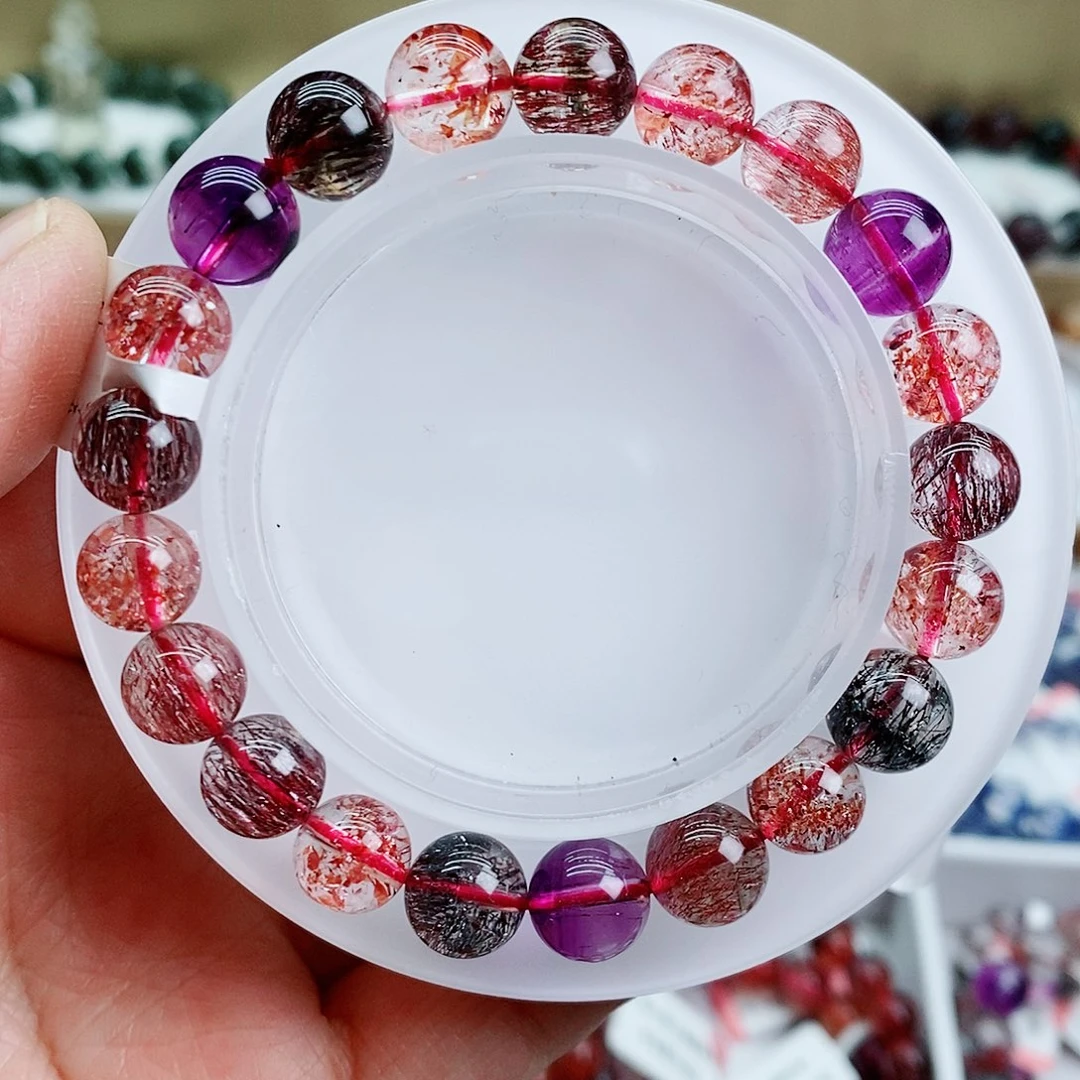 未镶嵌水晶手串透彩超七